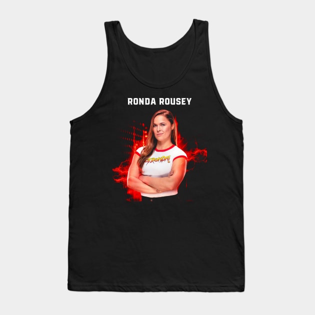 Ronda Rousey Tank Top by Crystal and Diamond